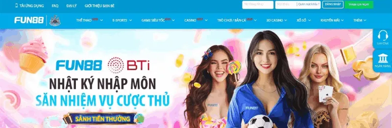 Giao diện trang chủ cực kỳ chuyên nghiệp